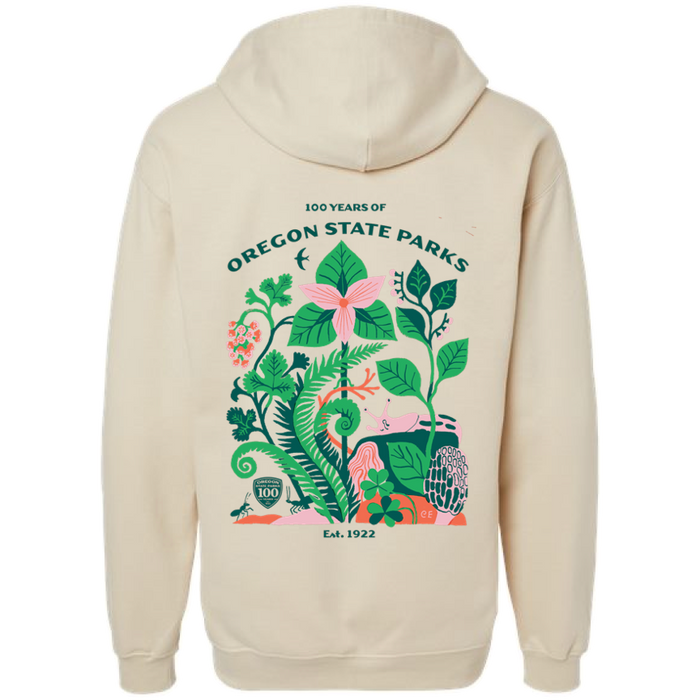 Oregon State Parks x Carson Ellis Zip Hoodie