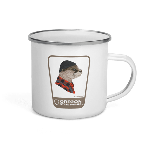 River Otter Mug, 12oz | Patchmarks Oregon State Parks