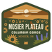 Mosier Plateau 3.25" Sticker (NEW!) | Patchmarks Oregon State Parks
