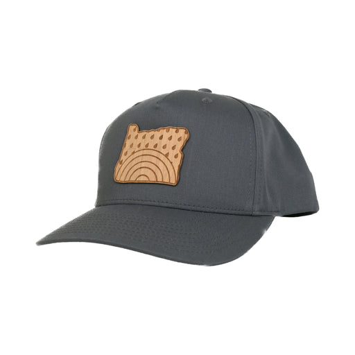 Oregon Rainbow - Wood Patch Snapback Hat | Patchmarks Oregon State Parks
