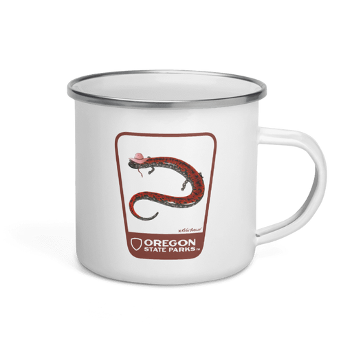 Oregon Slender Salamaner Mug, 12oz | Patchmarks Oregon State Parks