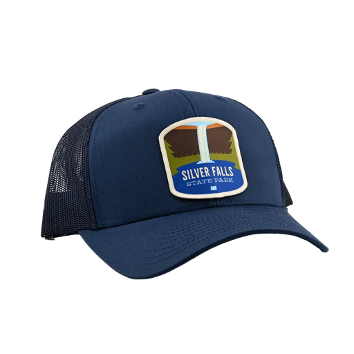 Silver Falls Classic Trucker Hat | Patchmarks Oregon State Parks