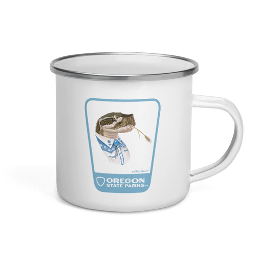 Western Rattlesnake Mug, 12oz | Patchmarks Oregon State Parks
