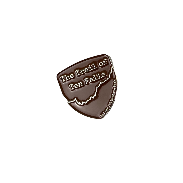 Trail of 10 Falls - Enamel Pin | Patchmarks Oregon State Parks
