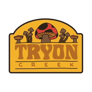 Tryon Creek Mushroom Sticker | Patchmarks Oregon State Parks