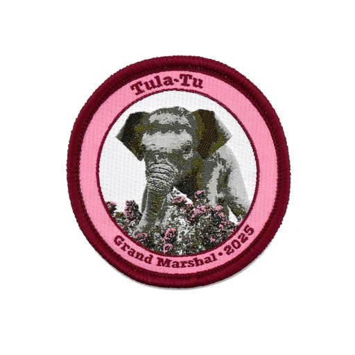 Tula-Tu, Grand Marshal 2025, Iron-on Patch | Patchmarks Oregon State Parks