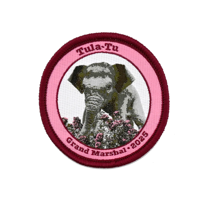 Tula-Tu, Grand Marshal 2025, Iron-on Patch | Patchmarks Oregon State Parks