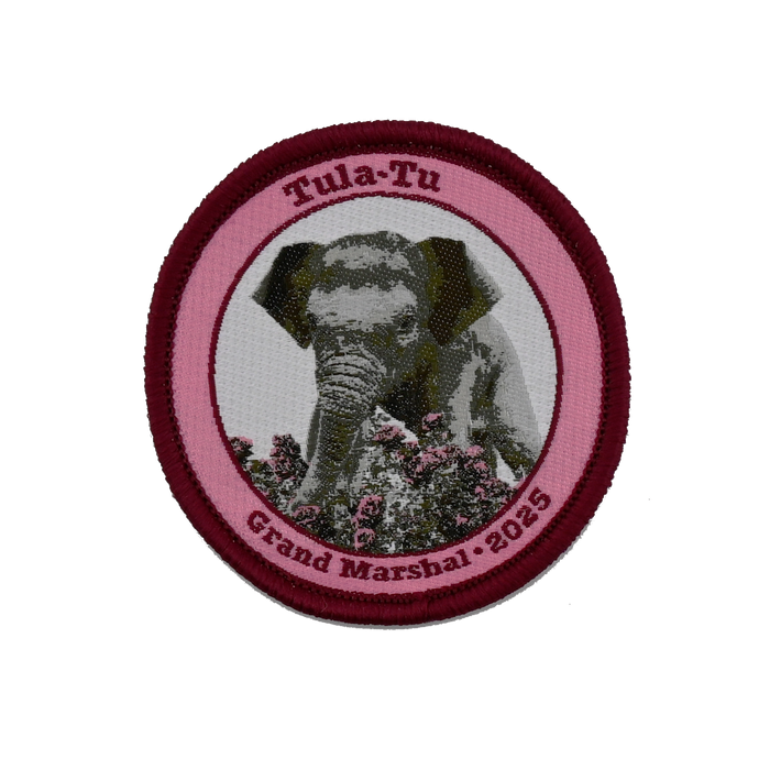 Tula-Tu, Grand Marshal 2025, Iron-on Patch | Patchmarks Oregon State Parks