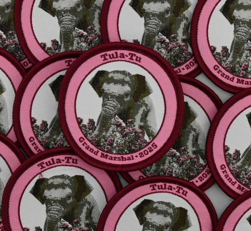 Tula-Tu, Grand Marshal 2025, Iron-on Patch | Patchmarks Oregon State Parks