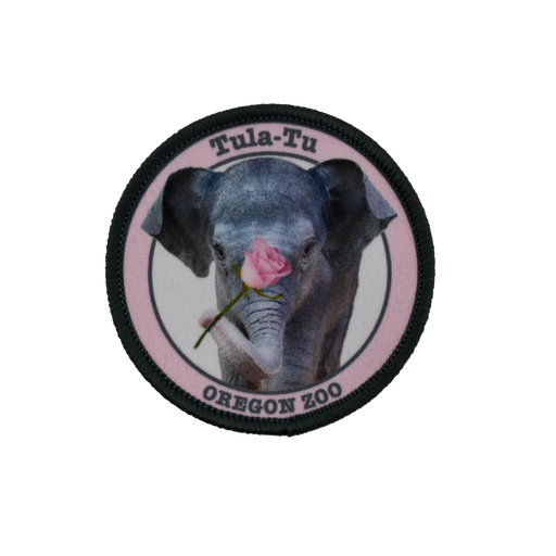 Tula-Tu, Oregon Zoo, Iron-on Patch | Patchmarks Oregon State Parks