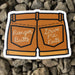 Ranger Butts Drive Me Nuts 3" Sticker | Patchmarks Oregon State Parks