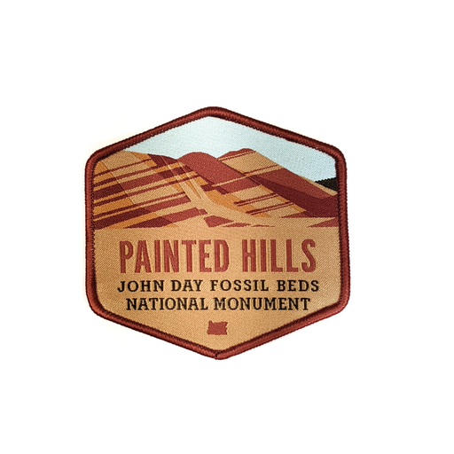 The Painted Hills at John Day Fossil Beds - Patch | Patchmarks Oregon State Parks