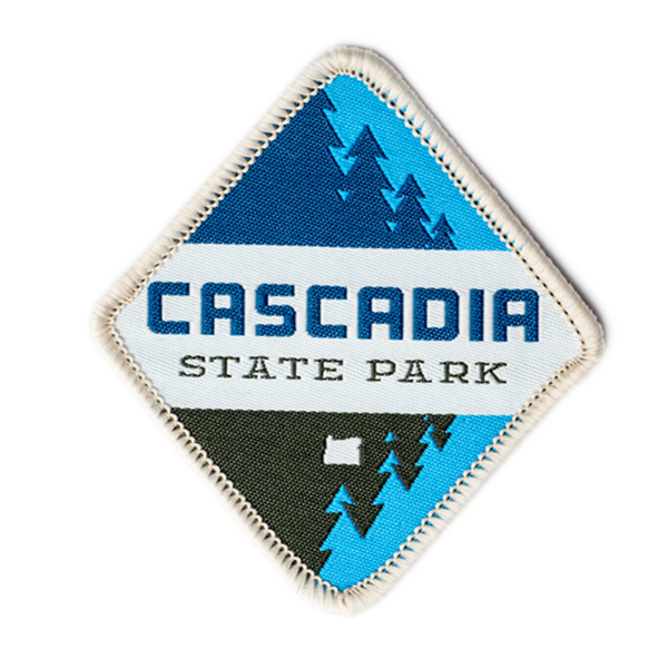 Cascadia State Park Patch | Patchmarks Oregon State Parks