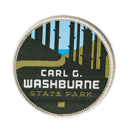 Carl G. Washburne State Park Patch | Patchmarks Oregon State Parks