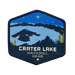 Crater Lake National Park, Iron-on Patch | Patchmarks Oregon State Parks