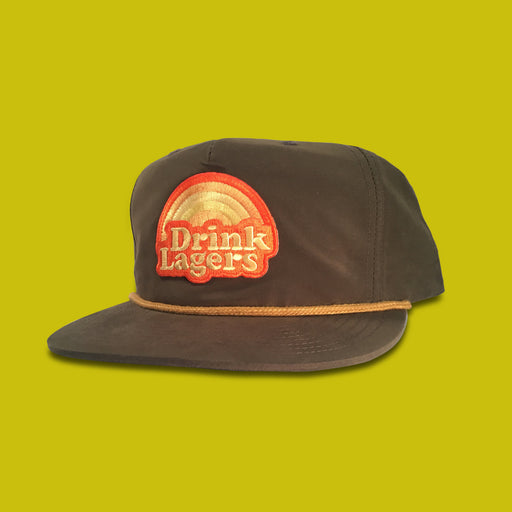 Drink Lagers Snapback Grandpa Hat | Patchmarks Oregon State Parks