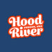 Hood River, Oregon Large Vinyl Sticker | Patchmarks Oregon State Parks