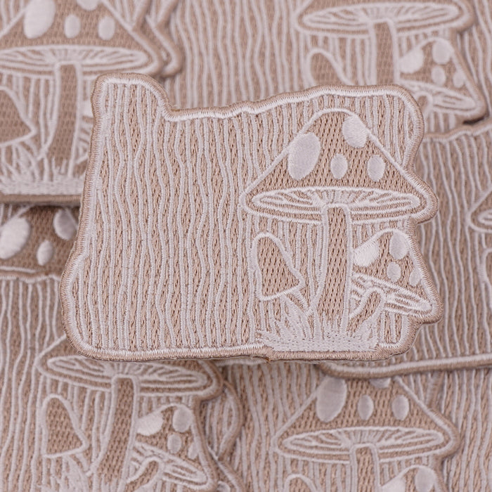 Mushrooms - Embroidered Patch | Patchmarks Oregon State Parks