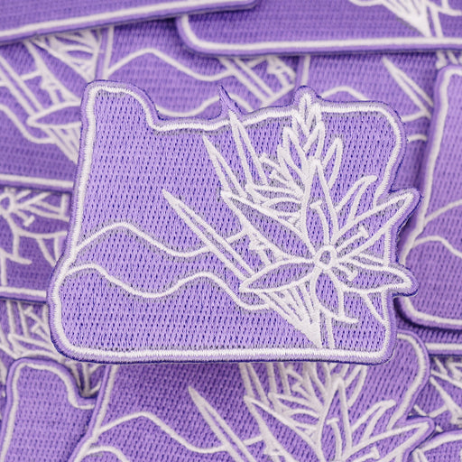 Camas Lily - Embroidered Patch | Patchmarks Oregon State Parks