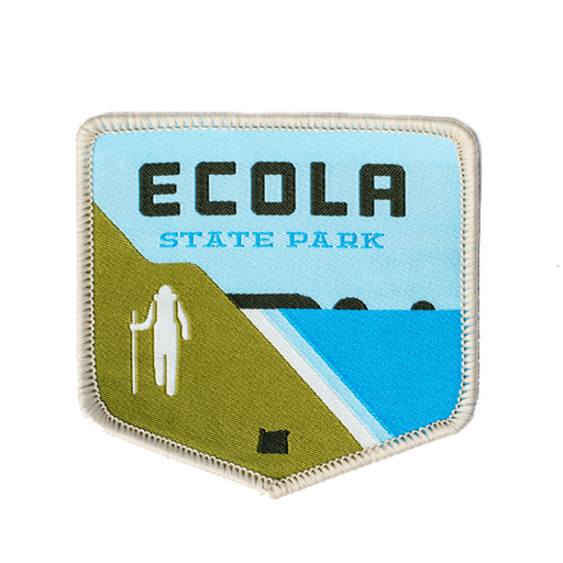 Ecola State Park Patch | Patchmarks Oregon State Parks