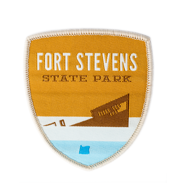 Fort Stevens State Park Patch | Patchmarks Oregon State Parks