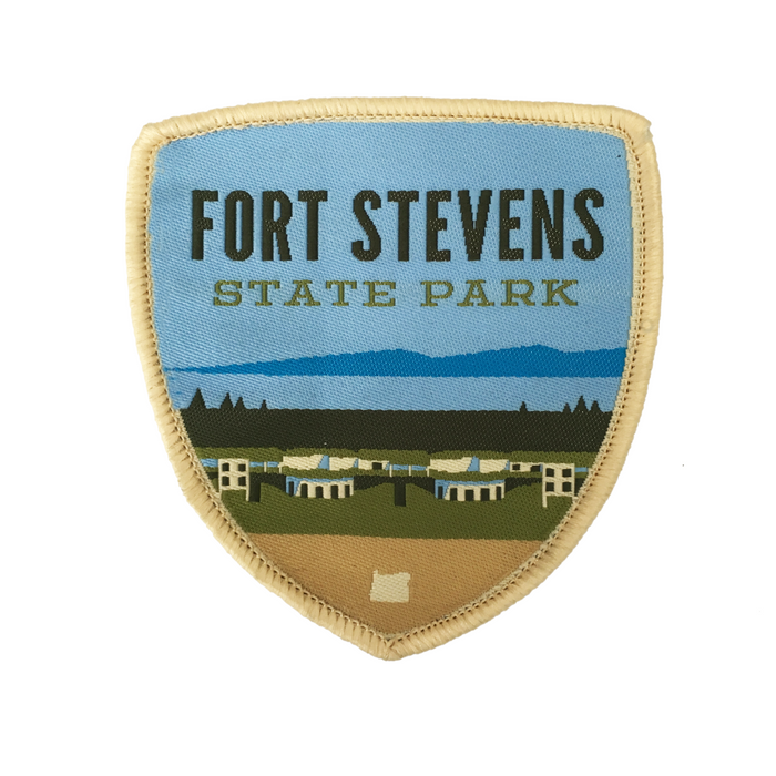 Fort Stevens State Park Patch - Battery | Patchmarks Oregon State Parks