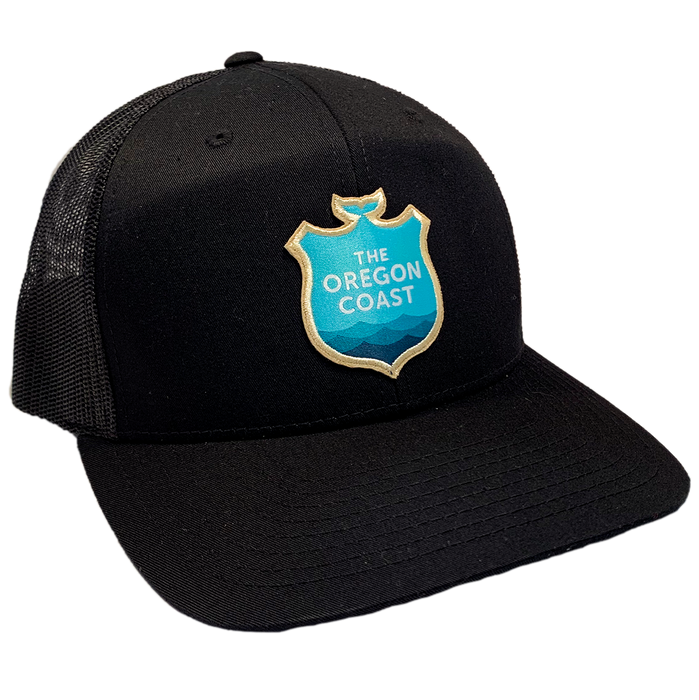Oregon Coast Logo Trucker Hat | Patchmarks Oregon State Parks