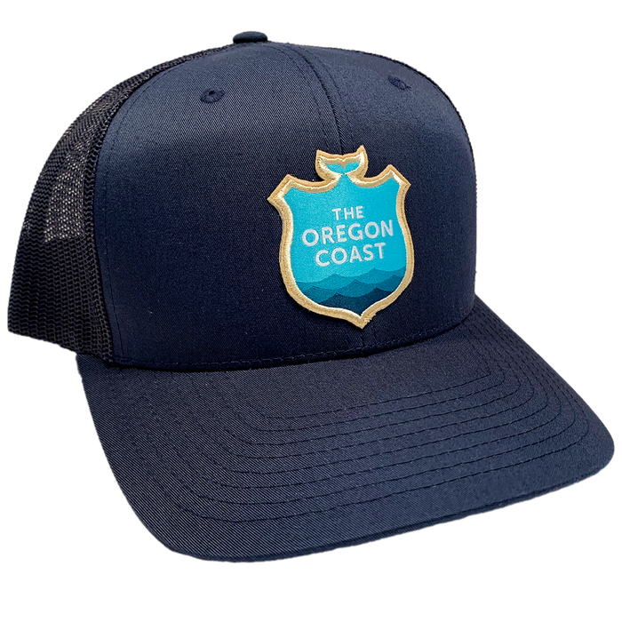 Oregon Coast Logo Trucker Hat | Patchmarks Oregon State Parks