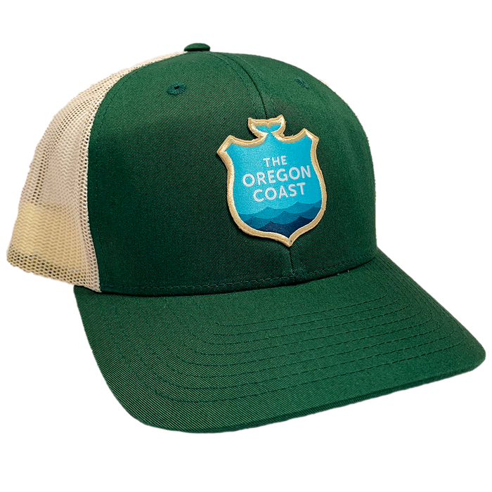 Oregon Coast Logo Trucker Hat | Patchmarks Oregon State Parks