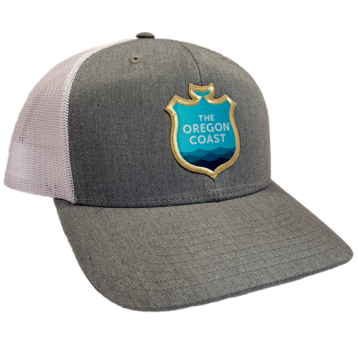 Oregon Coast Logo Trucker Hat | Patchmarks Oregon State Parks