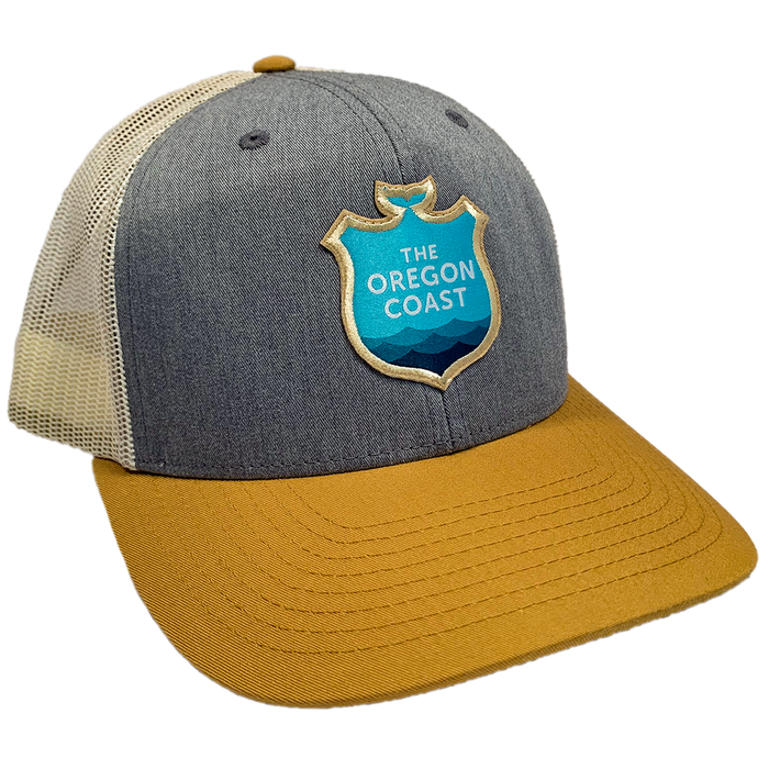Oregon Coast Logo Trucker Hat | Patchmarks Oregon State Parks