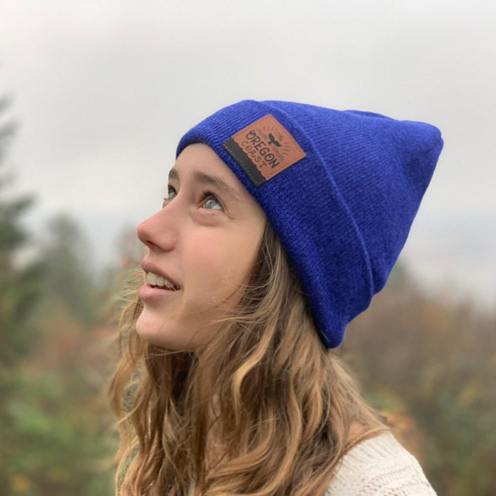 Oregon Coast Beanie - Whale's Tail | Patchmarks Oregon State Parks