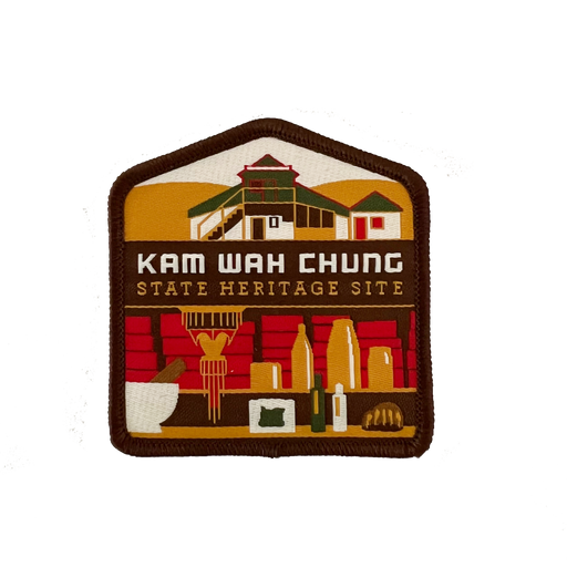 Kam Wah Chung State Heritage Site Patch | Patchmarks Oregon State Parks