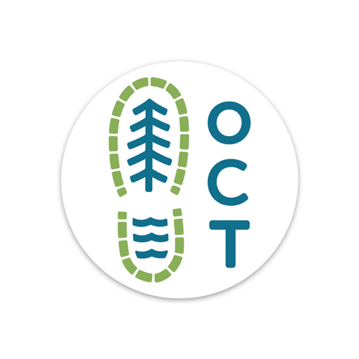 OCT Boot Print 3" Sticker | Patchmarks Oregon State Parks