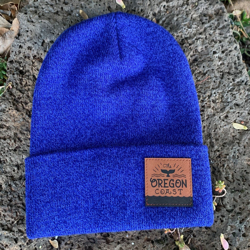 Oregon Coast Beanie - Whale's Tail | Patchmarks Oregon State Parks