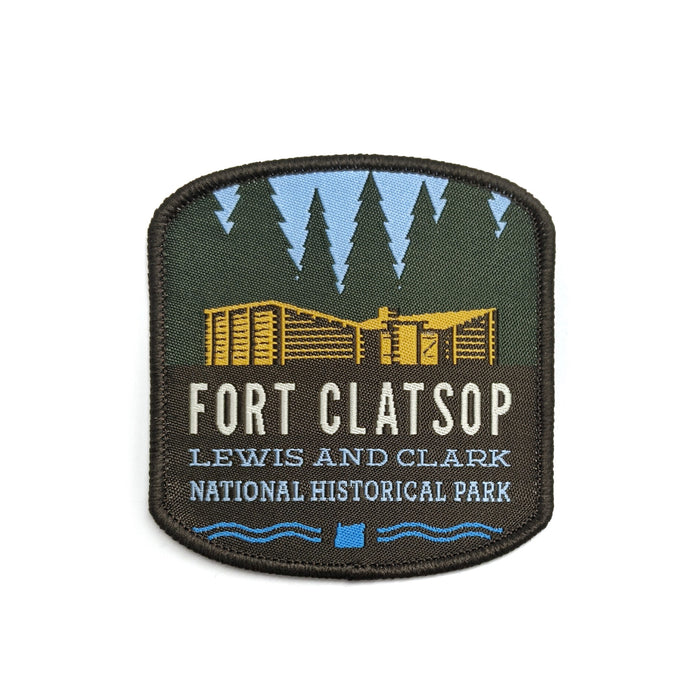 Fort Clatsop at Lewis & Clark NH Park - Patch | Patchmarks Oregon State Parks