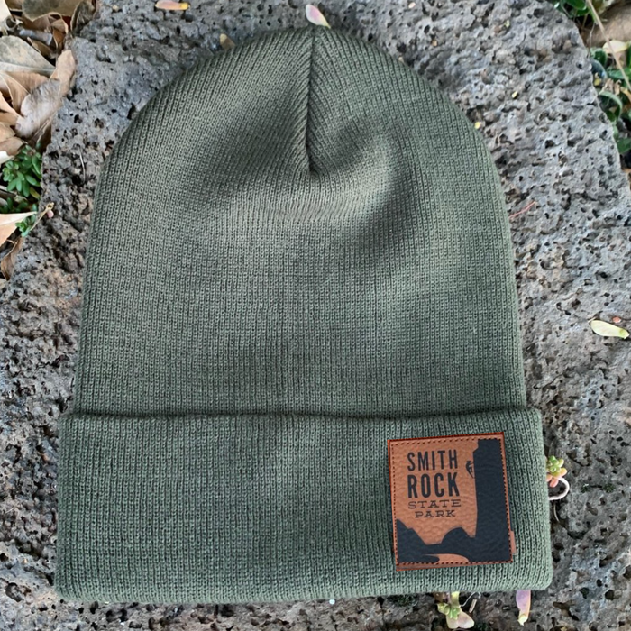 Smith Rock State Park Beanie | Patchmarks Oregon State Parks