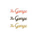 "The Gorge" 5in Vinyl Weatherproof Sticker | Patchmarks Oregon State Parks