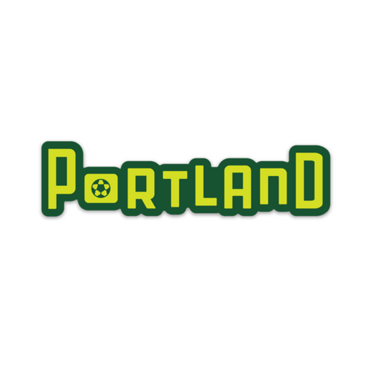 Portland Skyline "Timbers" Weatherproof Vinyl Sticker | Patchmarks Oregon State Parks