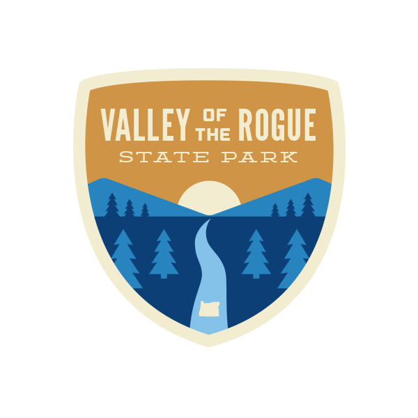Valley of the Rogue State Park Sticker | Patchmarks Oregon State Parks