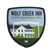 Wolf Creek Inn State Heritage Site 3" Iron-on Patch | Patchmarks Oregon State Parks
