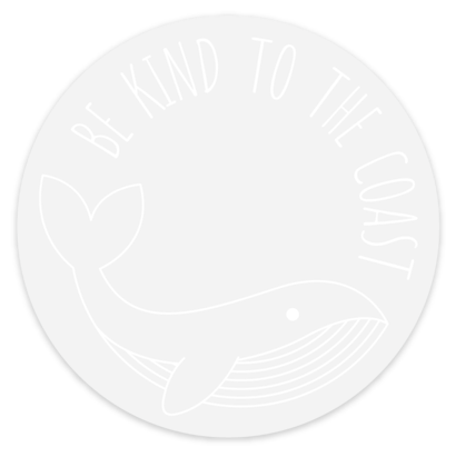 Be Kind to the Coast Sticker | Patchmarks Oregon State Parks