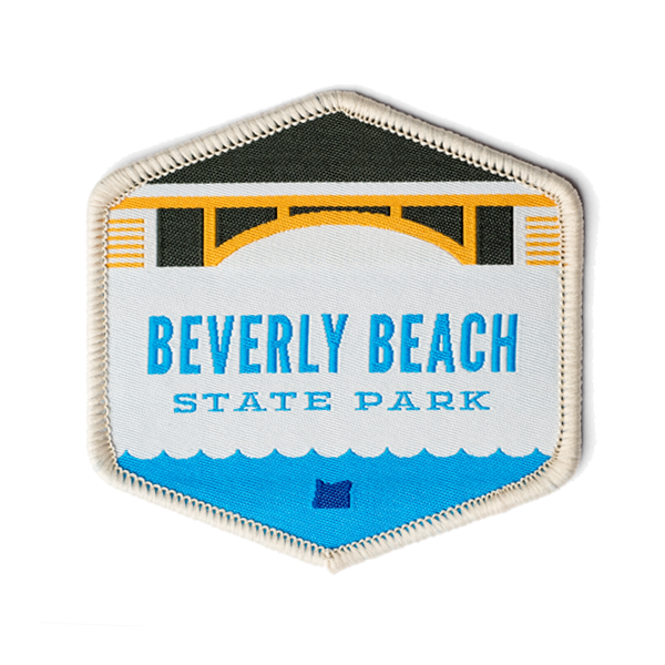 Beverly Beach State Park Patch | Patchmarks Oregon State Parks