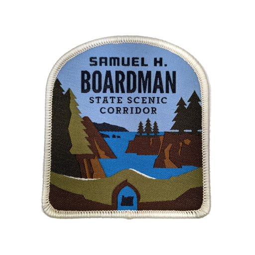 Samuel H Boardman State Scenic Cooridor 3" Iron-on Patch | Patchmarks Oregon State Parks