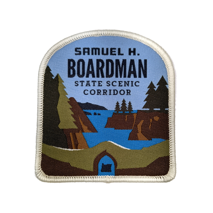 Samuel H Boardman State Scenic Cooridor 3" Iron-on Patch | Patchmarks Oregon State Parks