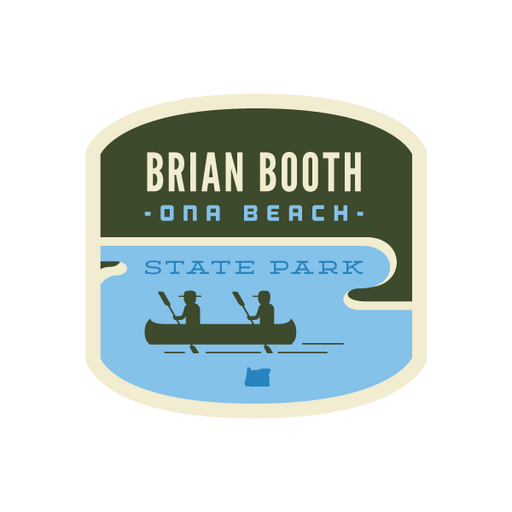 Brian Booth State Park Sticker | Patchmarks Oregon State Parks