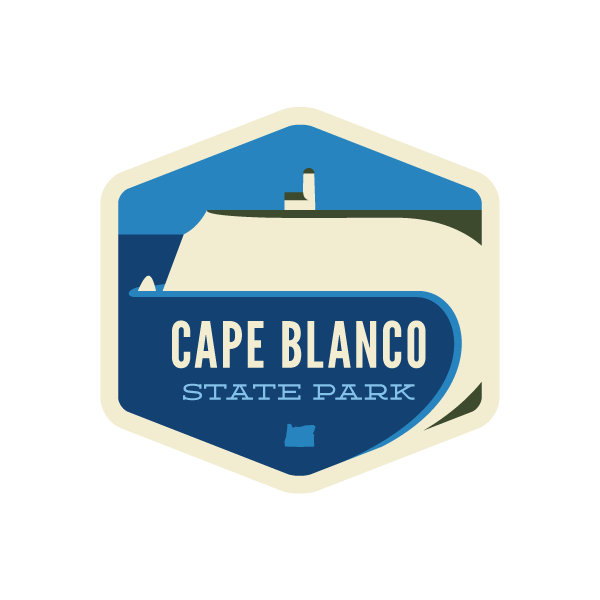 Cape Blanco State Park Sticker | Patchmarks Oregon State Parks