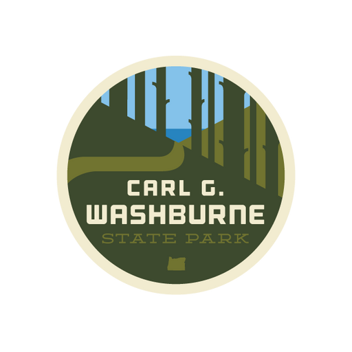 Carl G. Washburn State Park Sticker | Patchmarks Oregon State Parks