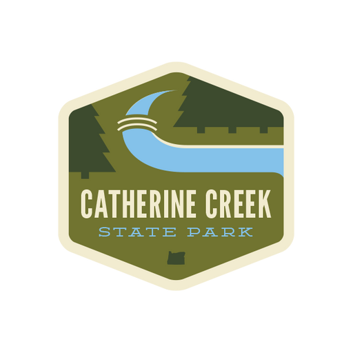 Catherine Creek State Park Sticker | Patchmarks Oregon State Parks