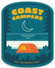 Coast Campers 3" Sticker | Patchmarks Oregon State Parks